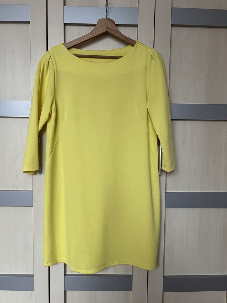 Sukienka/tunika żółta