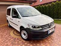 Volkswagen Caddy Polski salon zadbany ciężarowy 5 osób VAT 23 kilka sztuk