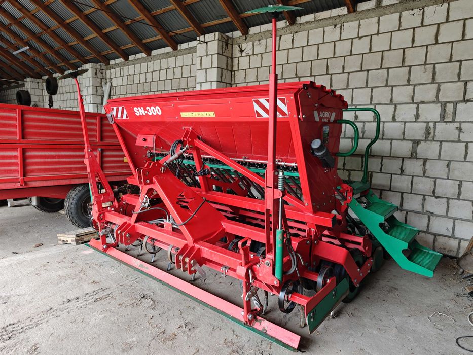 Zestaw uprawowo-siewny SN300 AGRO-MASZ jak Nowy