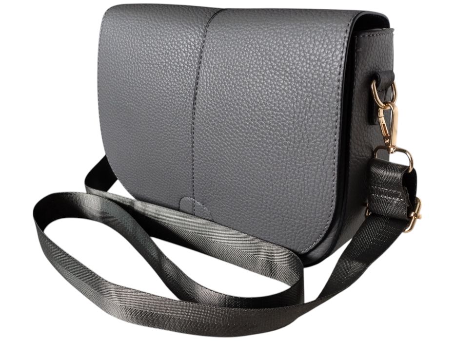 Torebka Damska, Modna Listonoszka Na Ramię Szara