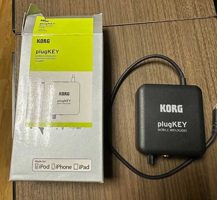 Продам аудіо/міді інтерфейс Korg Plugkey-BK