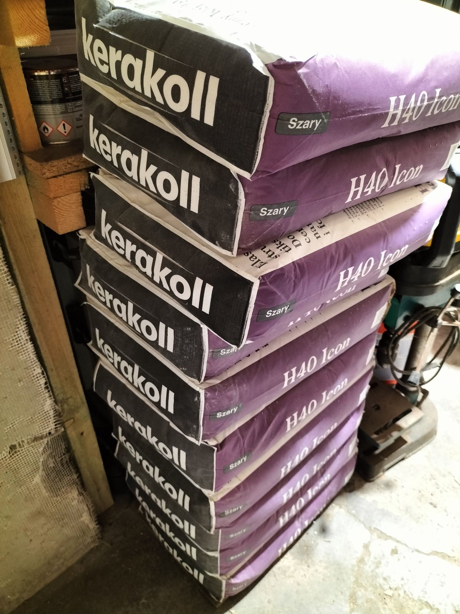 Sprzedam klej do płytek kerakoll ikon h40 i klej atlas ok