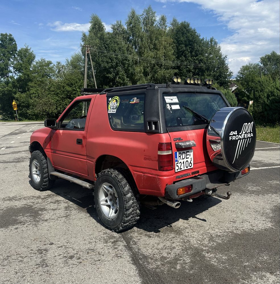 Opel frontera 2.0 + lpg 1993r 4x4