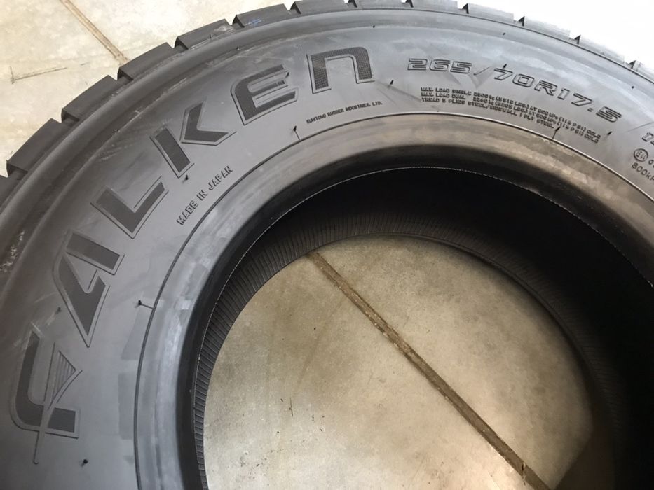 1030netto JAPOŃSKA opona FALKEN 265/70 r17.5 napęd 265 70 r17.5 MAN