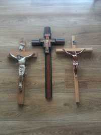 Krzyż drewniany 3 sztuki