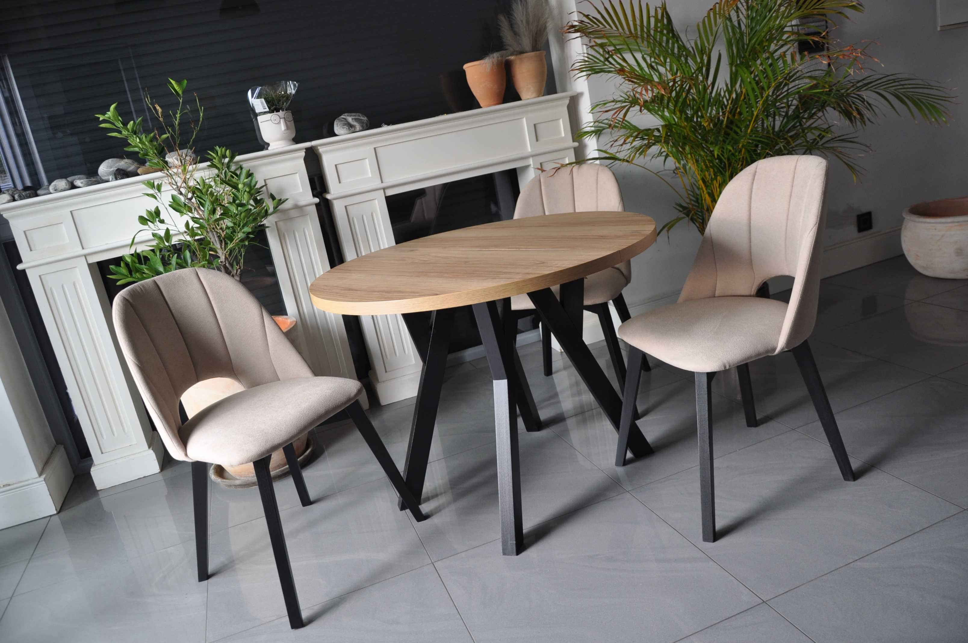 Stół Loft Okrągły 100 cm , 90 cm