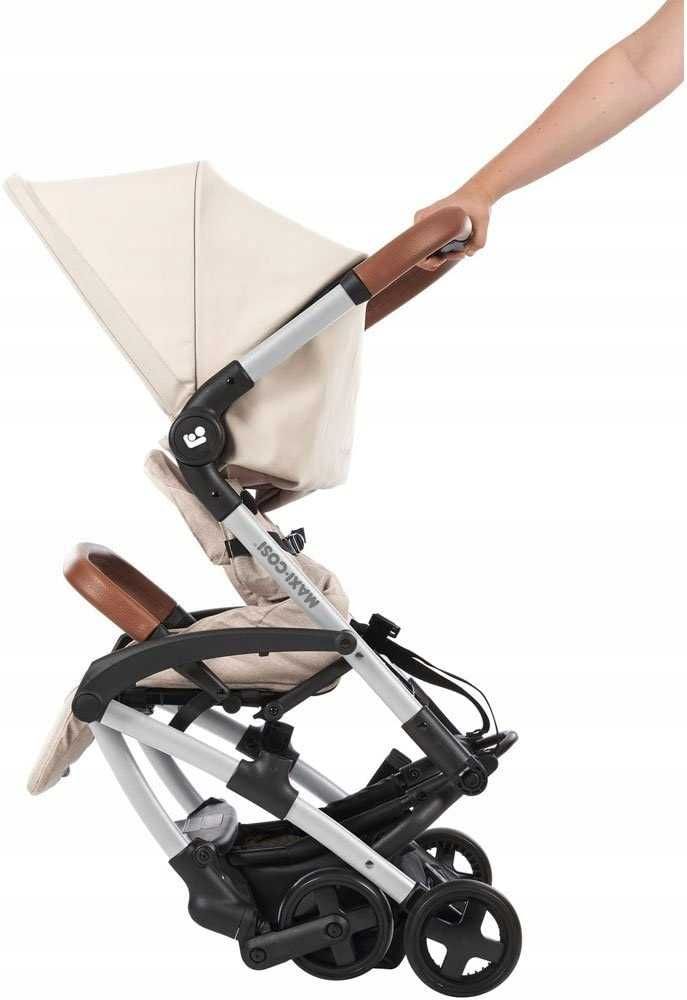 MAXI COSI LAIKA beige, beżowy wózek spacerowy LEKKI, NOWY