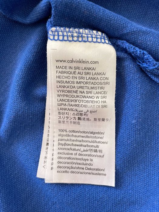 Koszulka polo CALVIN KLEIN slim fit roz. L