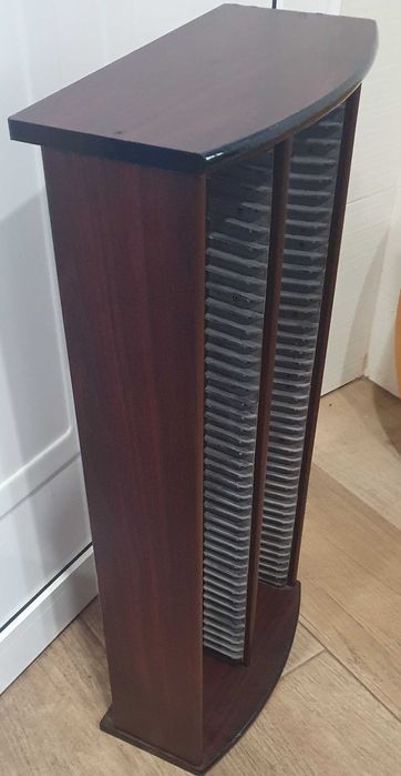 Estante/ móvel  para cd's em madeira