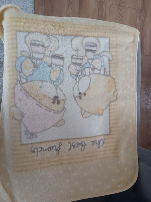 Zestaw trzech kocyków dla dziecka