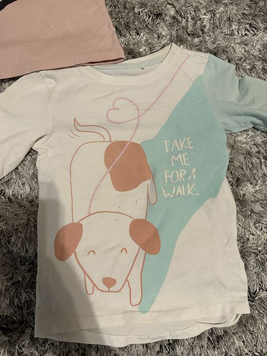 H&M i Reserved zestaw bluzek 110-116