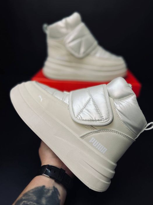 Дутики Пума не промокают Термо дутики Puma Waterproof Дутыши Пума