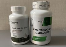 Гиалуроновая кислота Progress Hyaluronic & collagen 60т, OstroVit