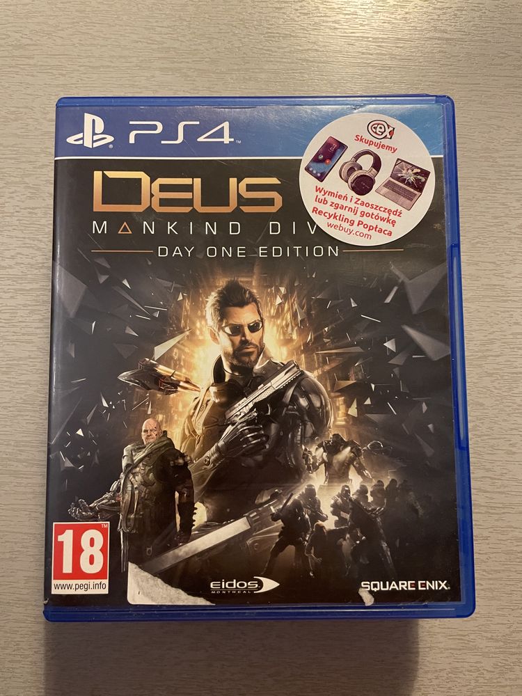 Deus Ex Minkind Divided Day One Edition ps4 playstation 4