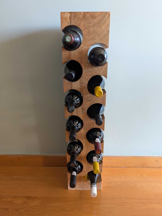 Garrafeira de 12 garrafas em Castanho |  El Corte Inglés