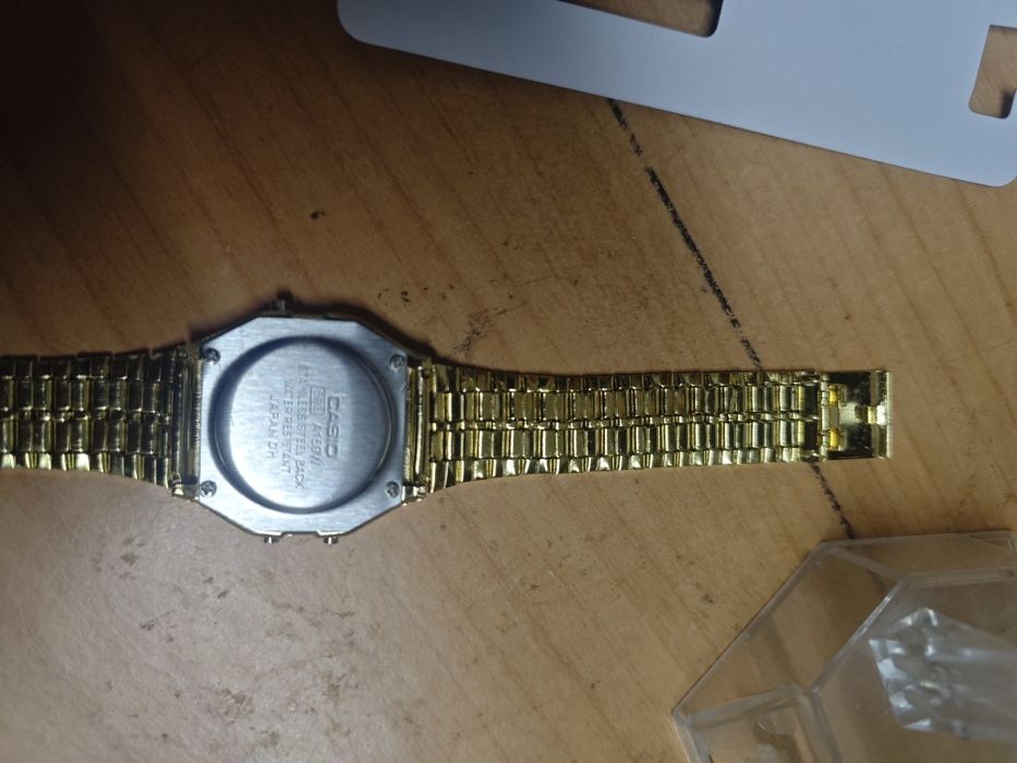 Relógio Casio Dourado A158W - Novo sem uso