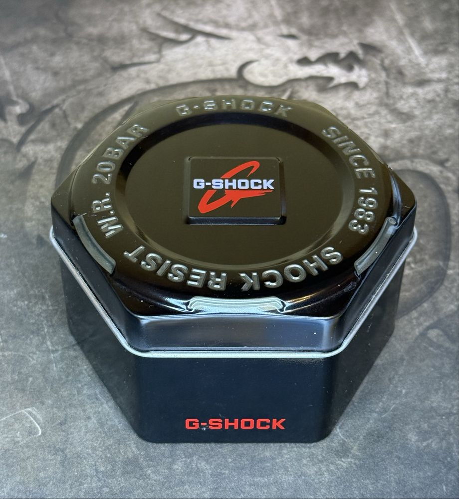 Часи / Годинник Casio G-Shock GA-100B-4AER RED — Оригінал