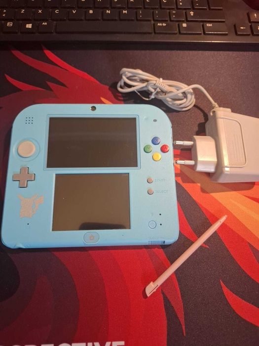 Nintendo 2ds Edição Pokémon modificada 64 GB