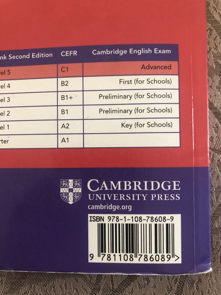 Workbook  and student’s book think 5