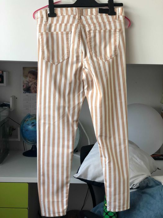 Vero Moda spodnie w paski rozmiar M 38