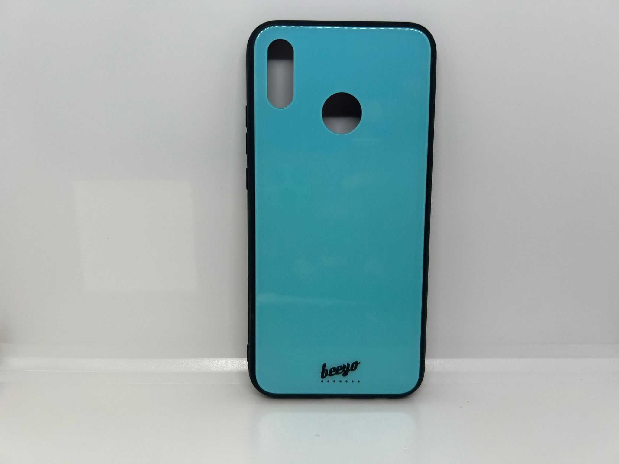 Etui szklane do Huawei P20 lite - niebieskie