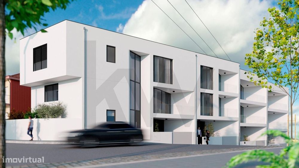 Moradia T3 com jardim, nova construção