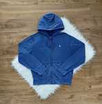 Bluza Ralph Lauren niebieska bluza ZIP męska rozmiar M z kodem QR