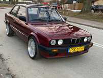 BMW Seria 3 E30 318i coupe calypso-rot , stan bardzo dobry , oryginalny lakier