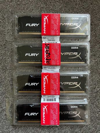 Kingston HyperX DDR4-2400 4096MB PC4-19200 Black Fury