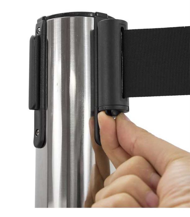 Separador com fita preta de 2m