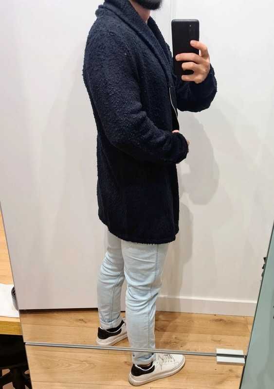 Kardigan z suwakiem - Czarny - H&M Divided
