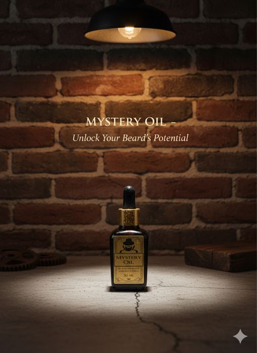 Mystery Oil - Professionalny naturalny olejek do brody PREMIUM