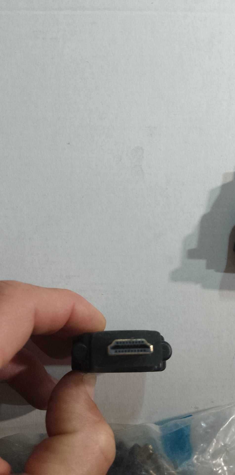 Adapter  HDMI wtyk - DVI-D gniazdo czarny zestaw 50 szt