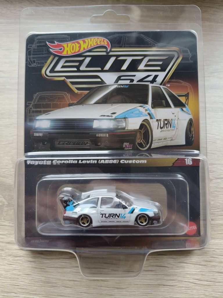 Hot Wheels Elite 64 Toyota Corolla Levin AE86 Custom