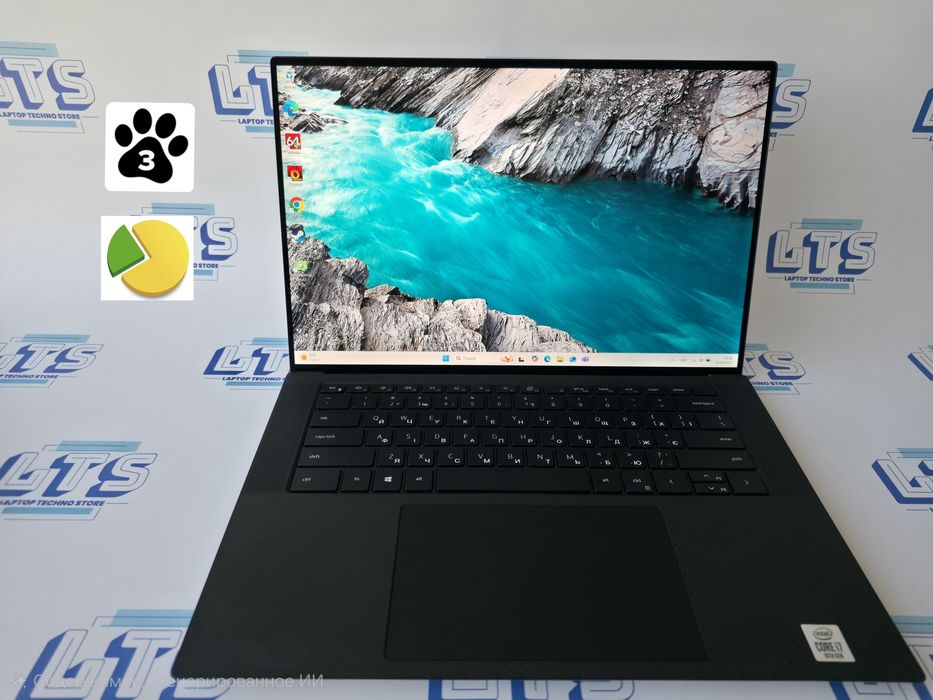 Dell xps 9500 4k i7-10750H/ram16/ssd256 gtx1650ti (гарантія)