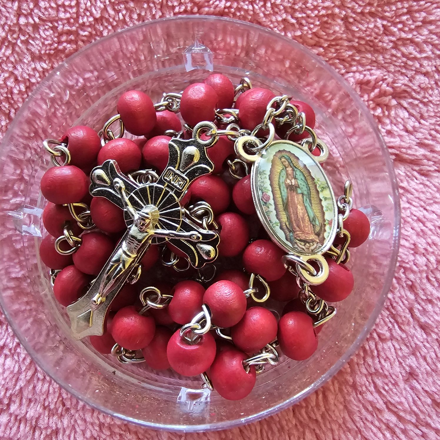 Różaniec różany z Guadalupe