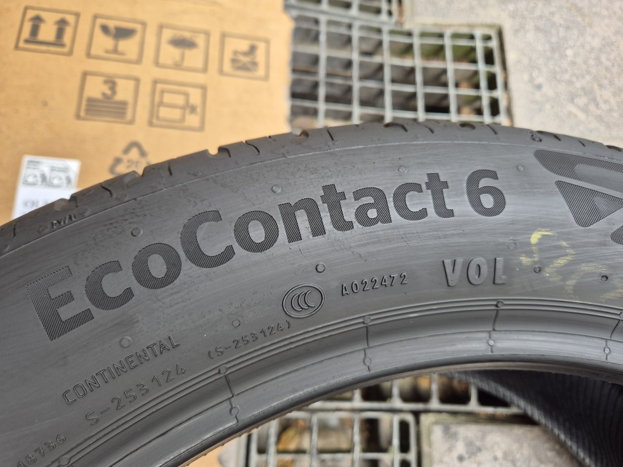 255/45/19 104V Continental ecocontact 6  2023.r