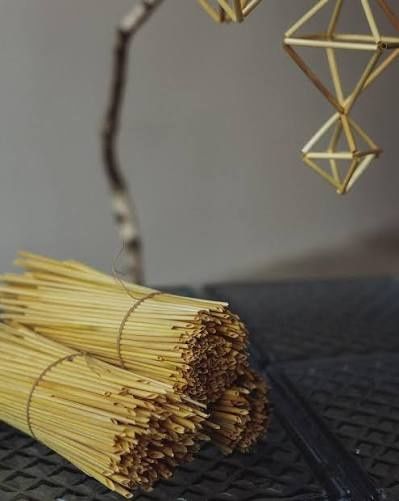 Солома для створення Павука Зірки янгола