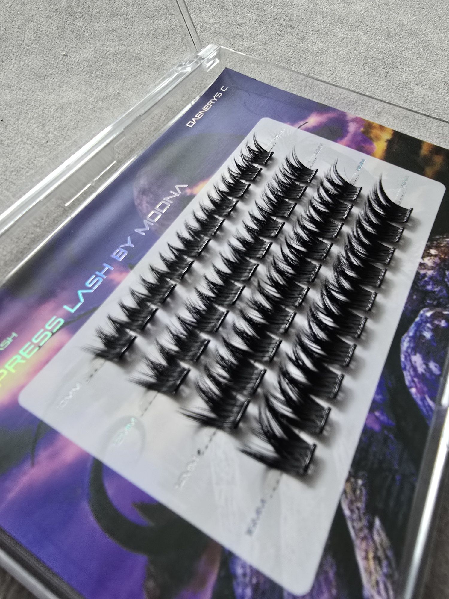 Rzęsy bondingowe Modna Lash #DAENERYS naklejki express lash