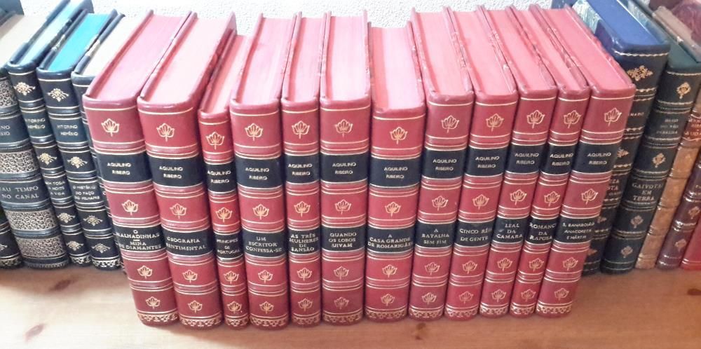 Especial Colecionador Aquilino Ribeiro Encadernação em pele verdadeira