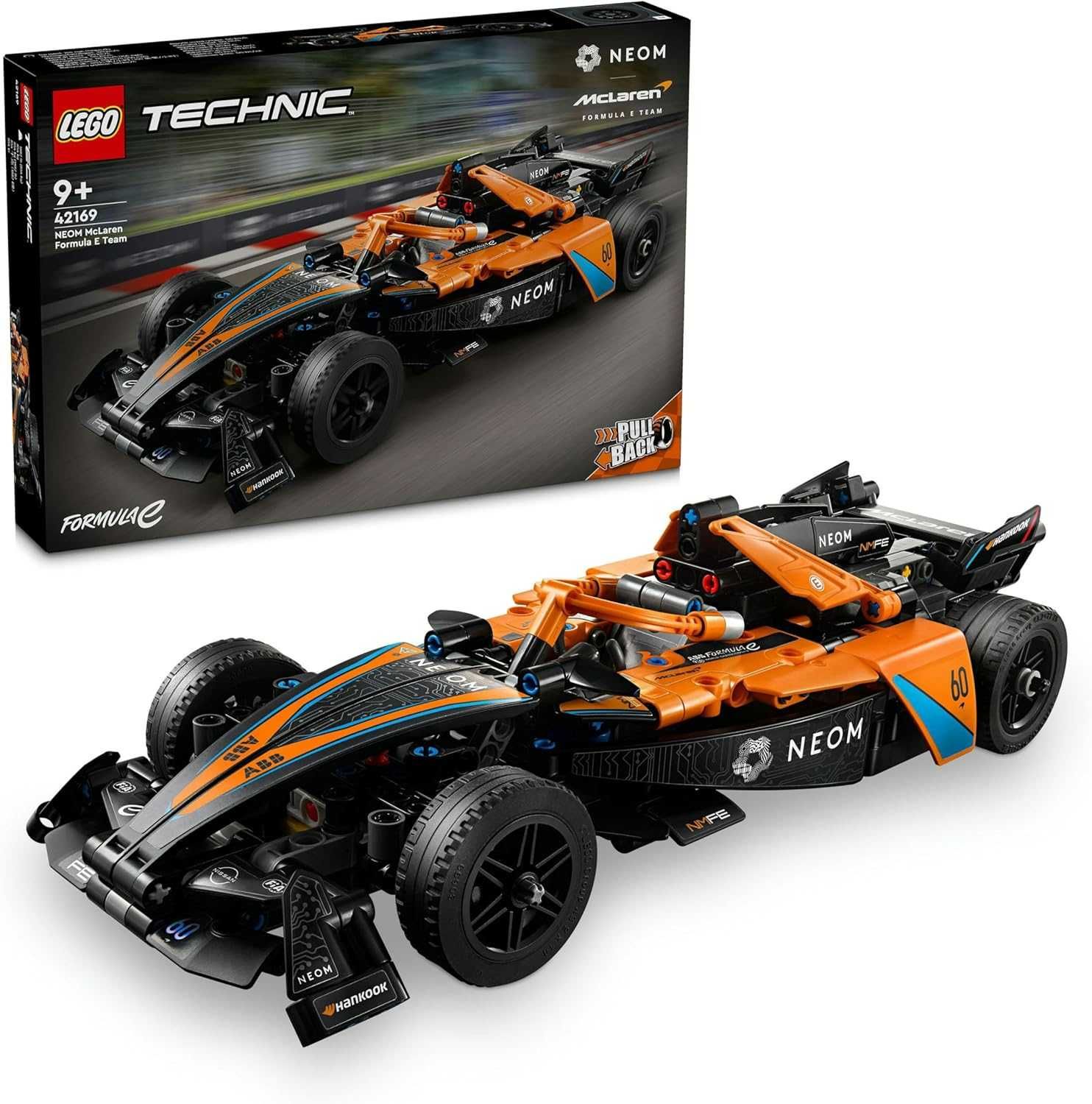 Nowy LEGO Technic NEOM McLaren Formula E Race Car 42169