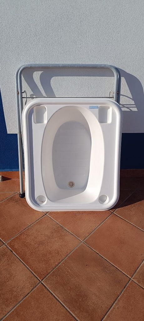 Banheira de Bebé + Suporte