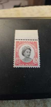 Znaczek pocztowy Elizabeth II