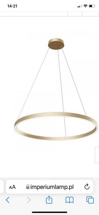 Lampa Maytoni  okrąg led