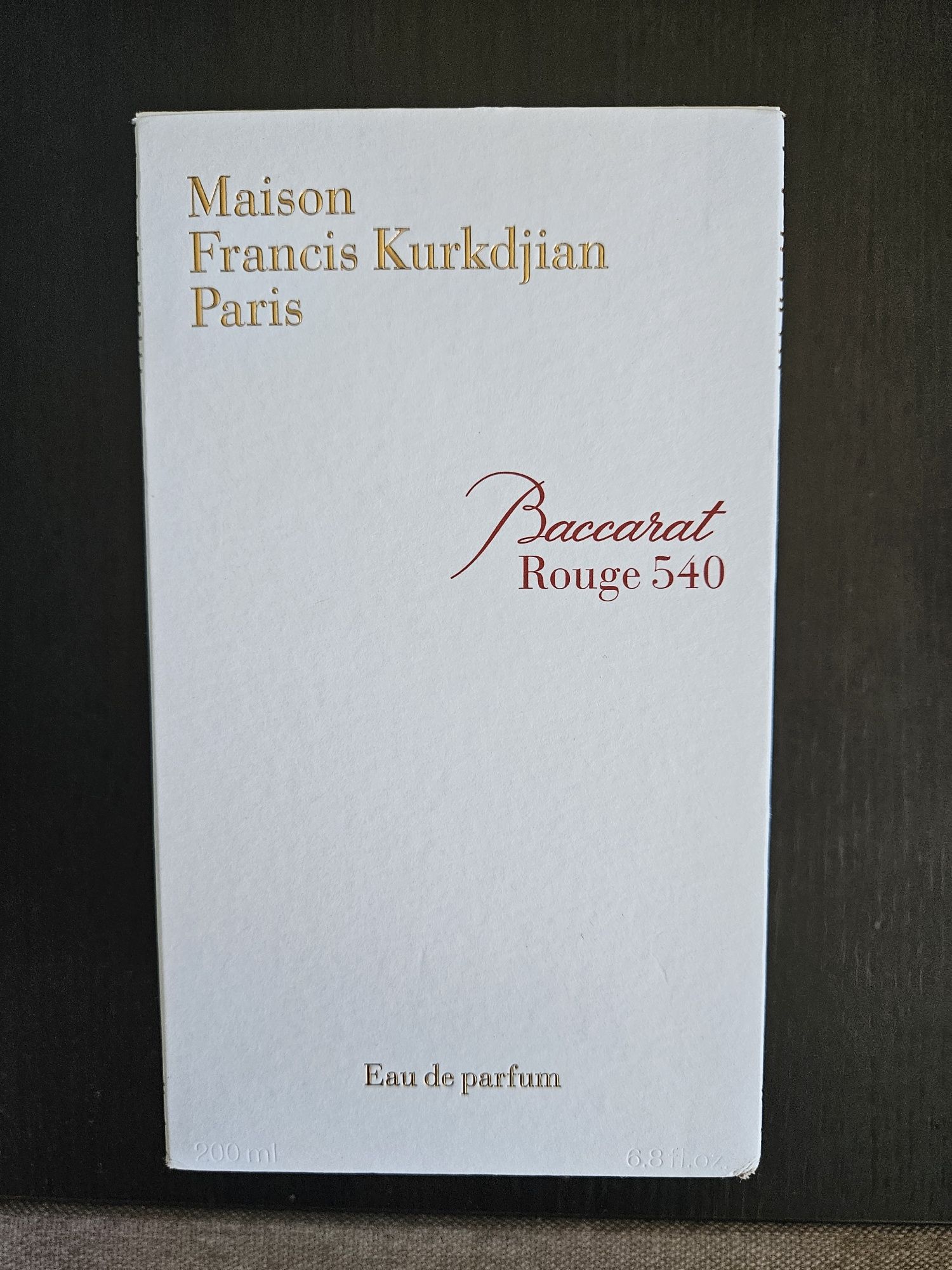 Maison Francis Kurkdjian Baccarat Rouge 540