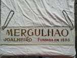 Placar Muito Antigo de Publicidade Colecção