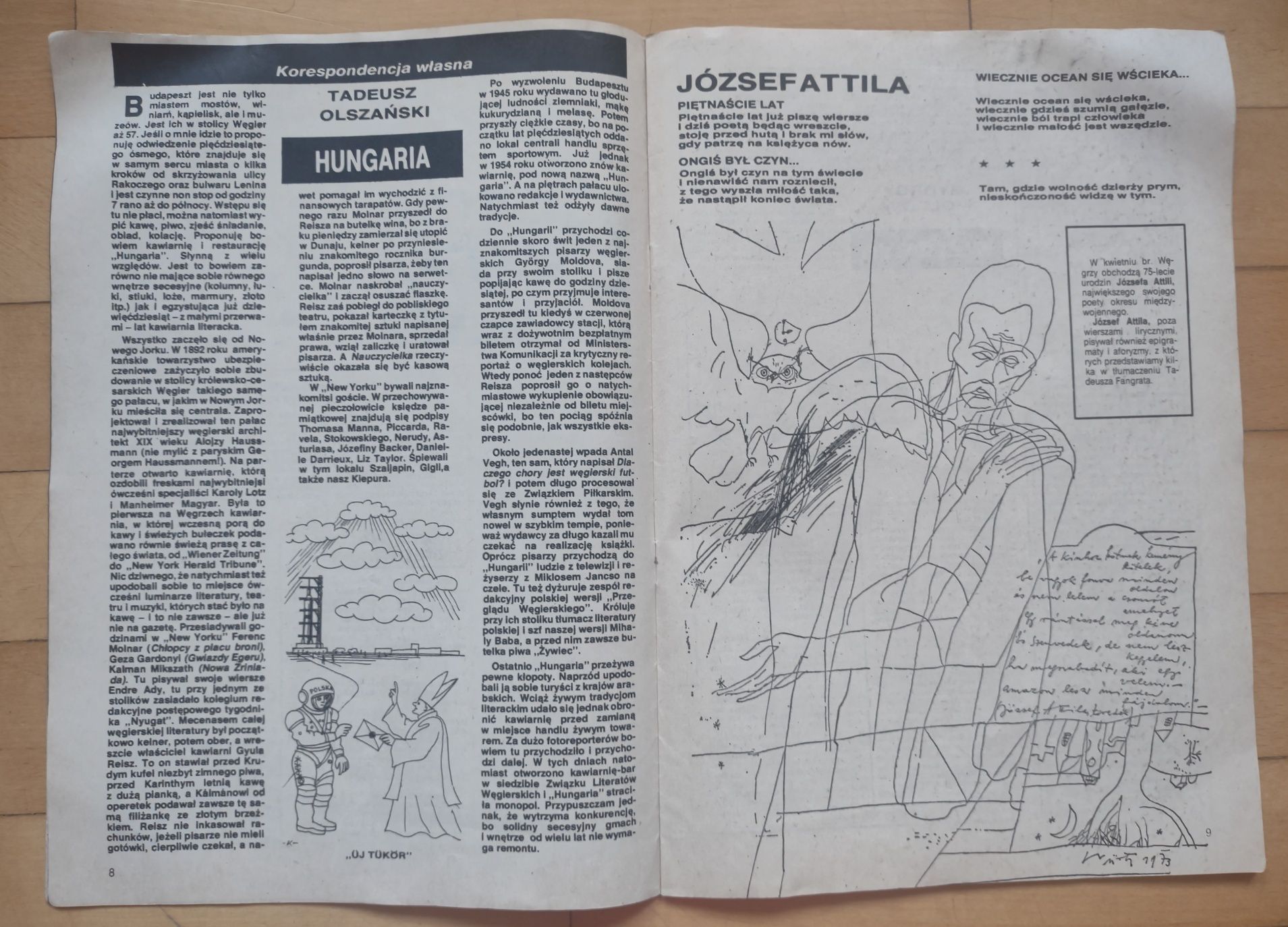 Czasopismo Szpilki  Nr 15 (2016) Rok XLV 13.IV.1980