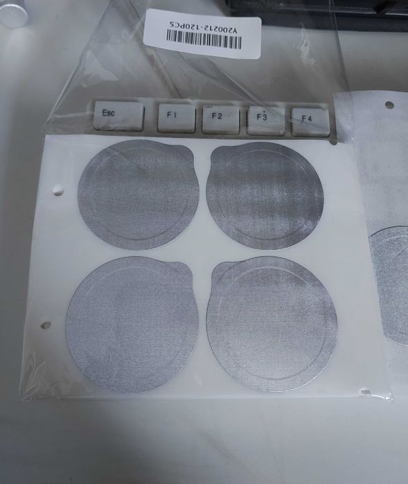 naklejki na kapsułki wielorazowe 45 mm 4,5 cm 119 szt