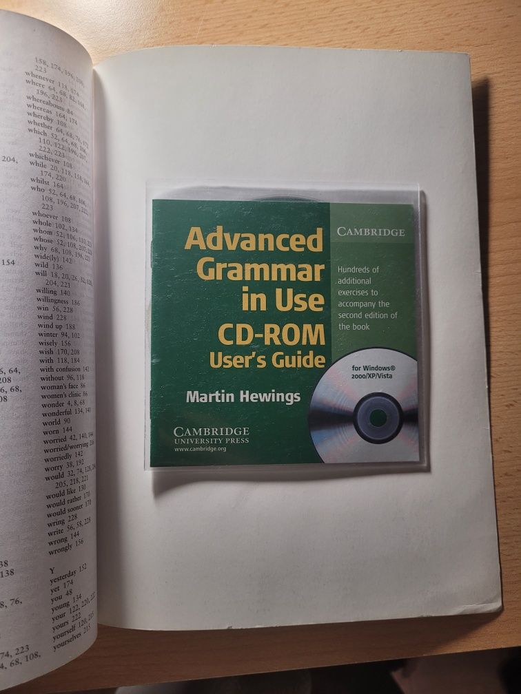 Książka Advanced Grammar in use Martin Hewings Cambridge angielski