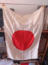 Bandeira japonesa e USA ww2